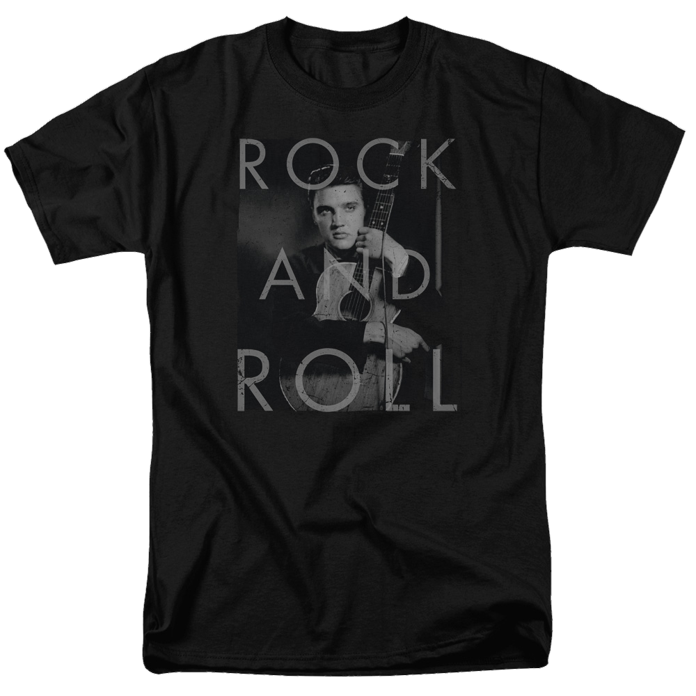 Elvis Presley Rock And Roll - Men's Regular Fit T-Shirt Men's Regular Fit T-Shirt Elvis Presley   