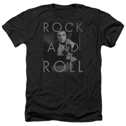 Elvis Presley Rock And Roll - Men's Heather T-Shirt Men's Heather T-Shirt Elvis Presley   