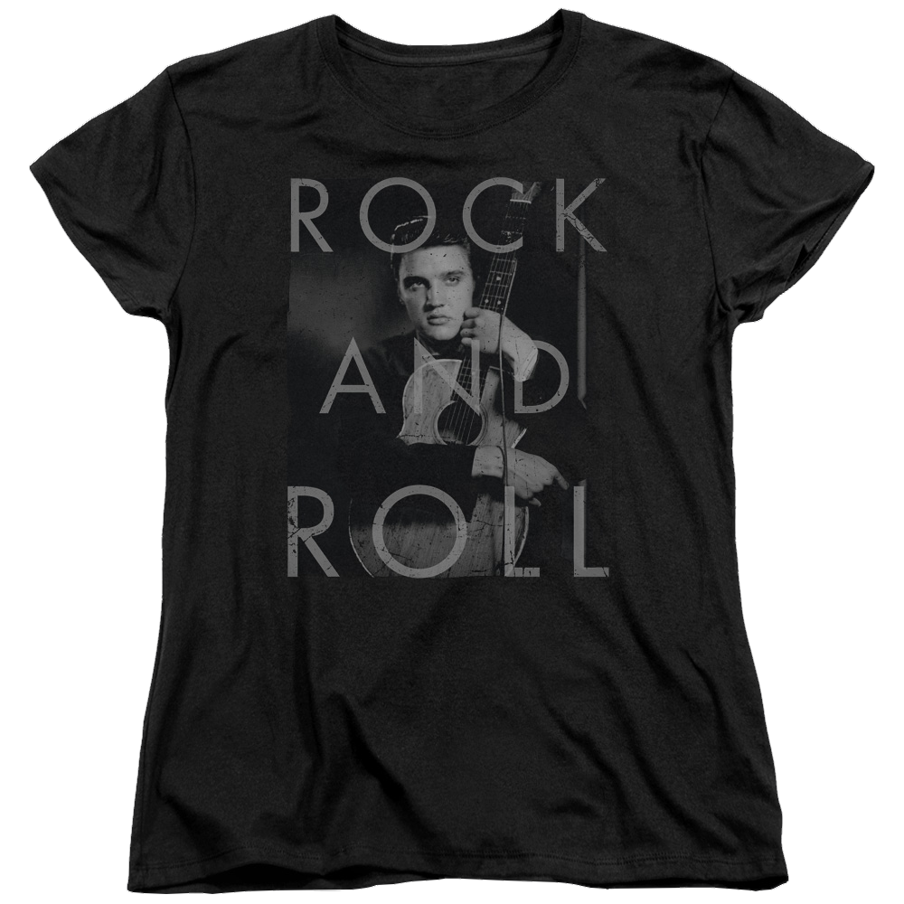 Elvis Presley Rock And Roll - Women's T-Shirt Women's T-Shirt Elvis Presley   