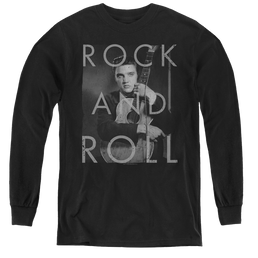 Elvis Presley Rock And Roll - Youth Long Sleeve T-Shirt Youth Long Sleeve T-Shirt Elvis Presley   