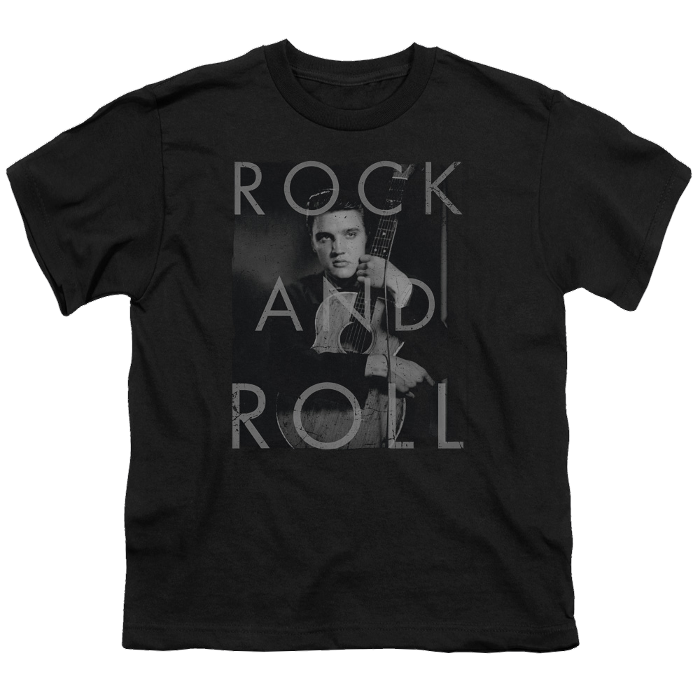 Elvis Presley Rock And Roll - Youth T-Shirt (Ages 8-12) Youth T-Shirt (Ages 8-12) Elvis Presley   