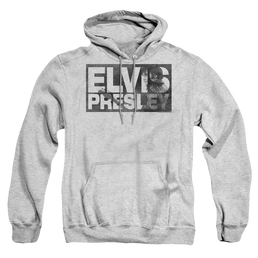 Elvis Presley Block Letters - Pullover Hoodie Pullover Hoodie Elvis Presley   