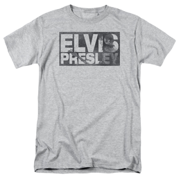 Elvis Presley Block Letters - Men's Regular Fit T-Shirt Men's Regular Fit T-Shirt Elvis Presley   