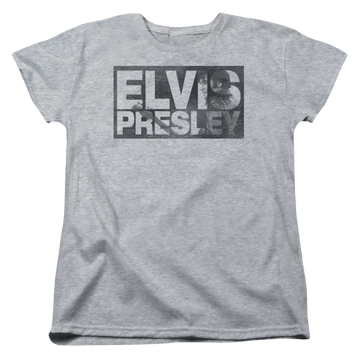 Elvis Presley Block Letters - Women's T-Shirt Women's T-Shirt Elvis Presley   