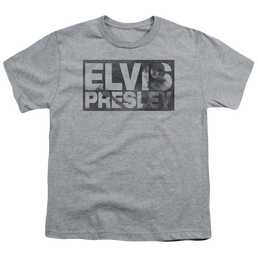 Elvis Presley Block Letters - Youth T-Shirt (Ages 8-12) Youth T-Shirt (Ages 8-12) Elvis Presley   