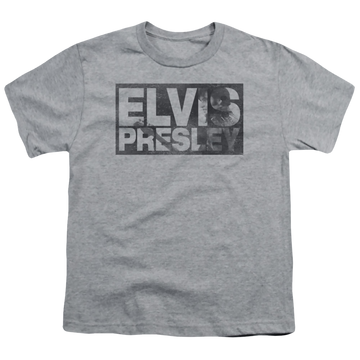 Elvis Presley Block Letters - Youth T-Shirt (Ages 8-12) Youth T-Shirt (Ages 8-12) Elvis Presley   