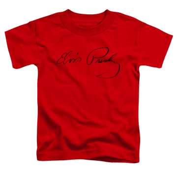 Elvis Presley Signature Sketch - Kid's T-Shirt (Ages 4-7) Kid's T-Shirt (Ages 4-7) Elvis Presley   