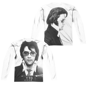 Elvis Presley Mugshot men's all-over print long sleeve