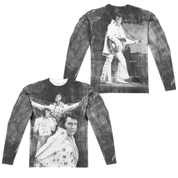 Elvis Presley Legendary Performance (Front/Back Print) - Men's All-Over Print Long Sleeve Men's All-Over Print Long Sleeve Elvis Presley   