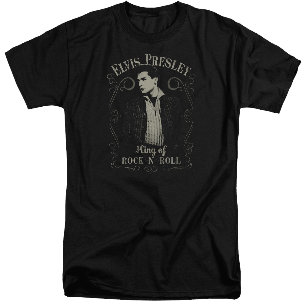 Elvis Presley Rock Legend - Men's Tall Fit T-Shirt Men's Tall Fit T-Shirt Elvis Presley   
