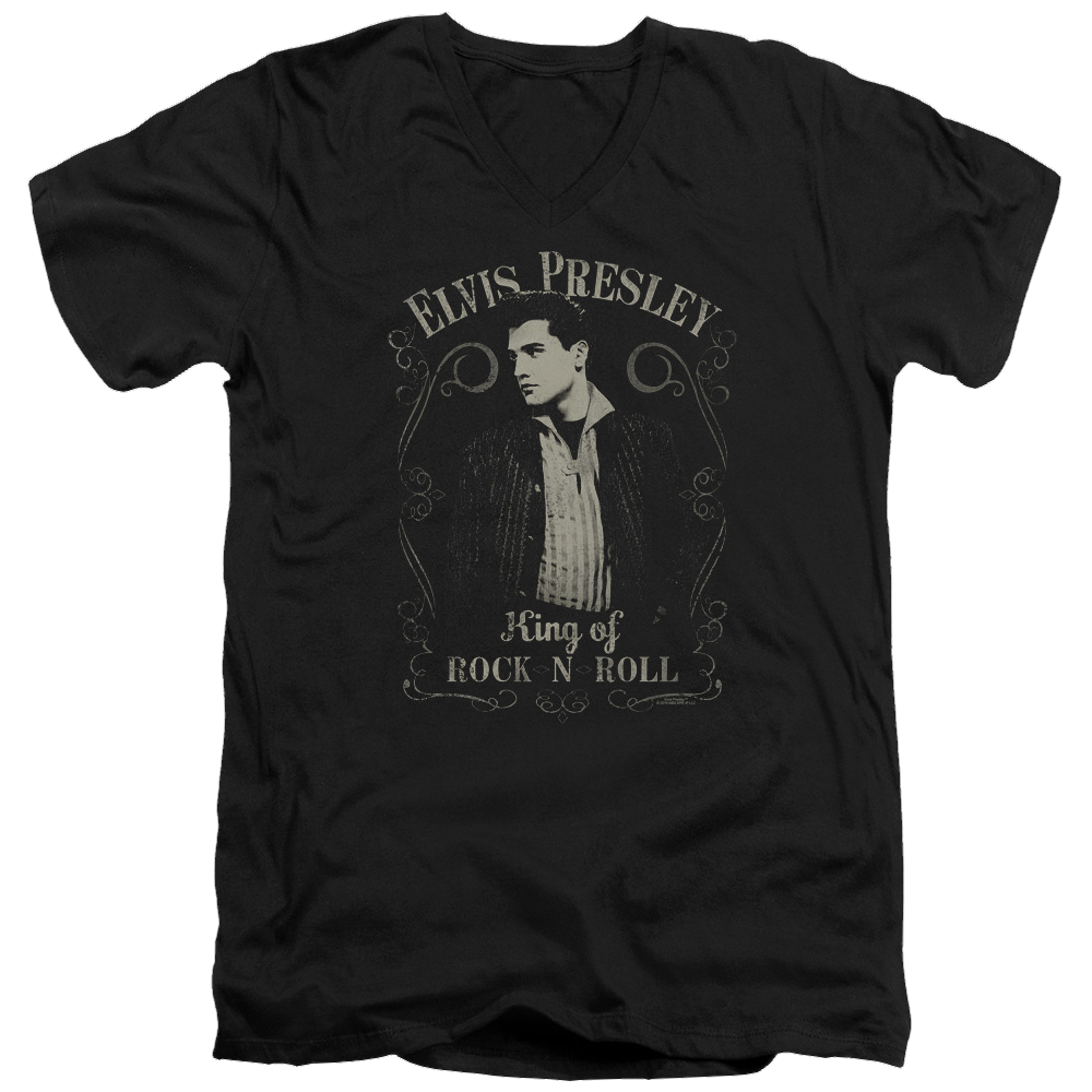 Elvis Presley Rock Legend - Men's V-Neck T-Shirt Men's V-Neck T-Shirt Elvis Presley   