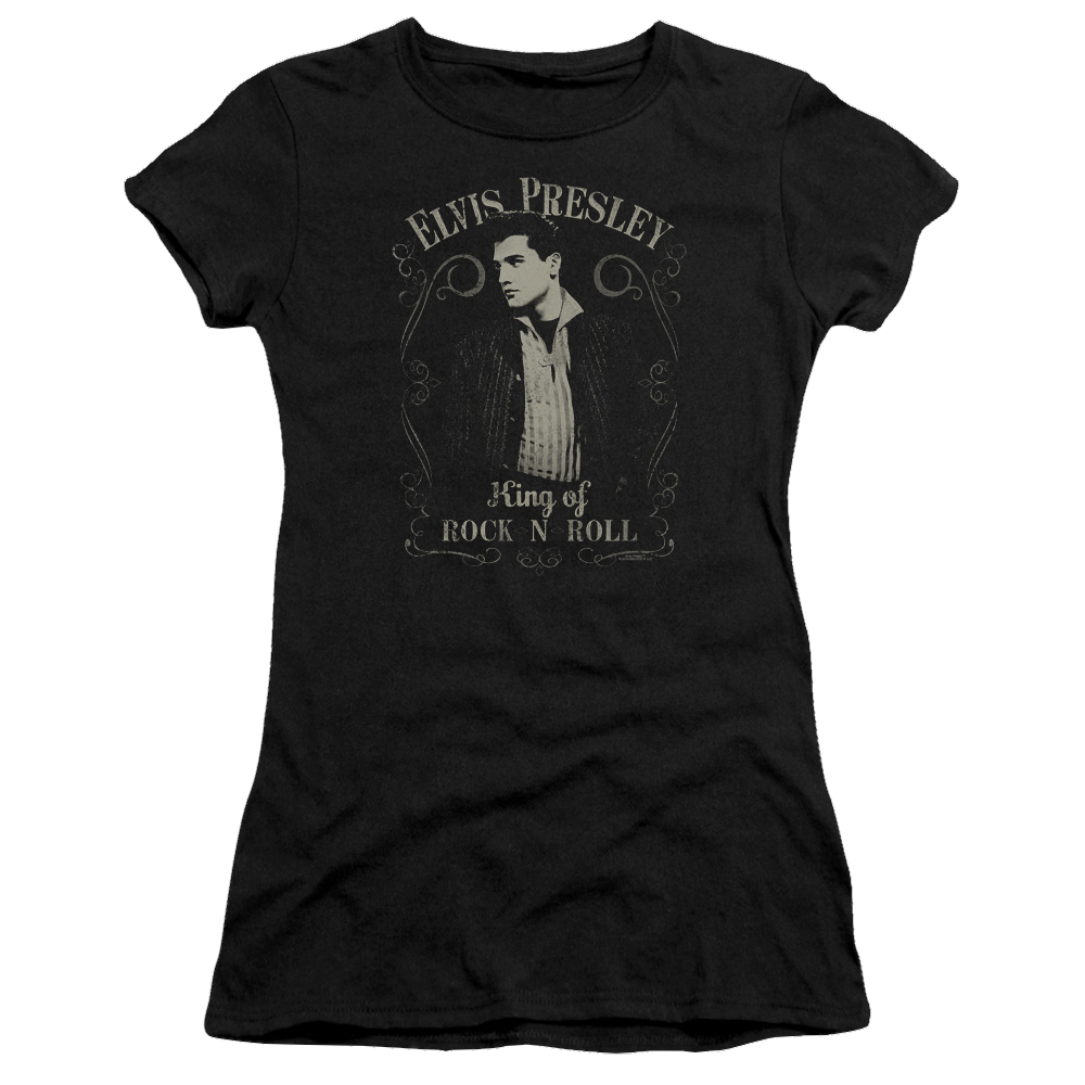 Elvis Presley Rock Legend - Juniors T-Shirt Juniors T-Shirt Elvis Presley   