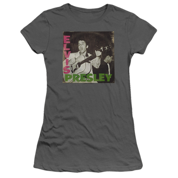 Elvis Presley First Lp - Juniors T-Shirt Juniors T-Shirt Elvis Presley   