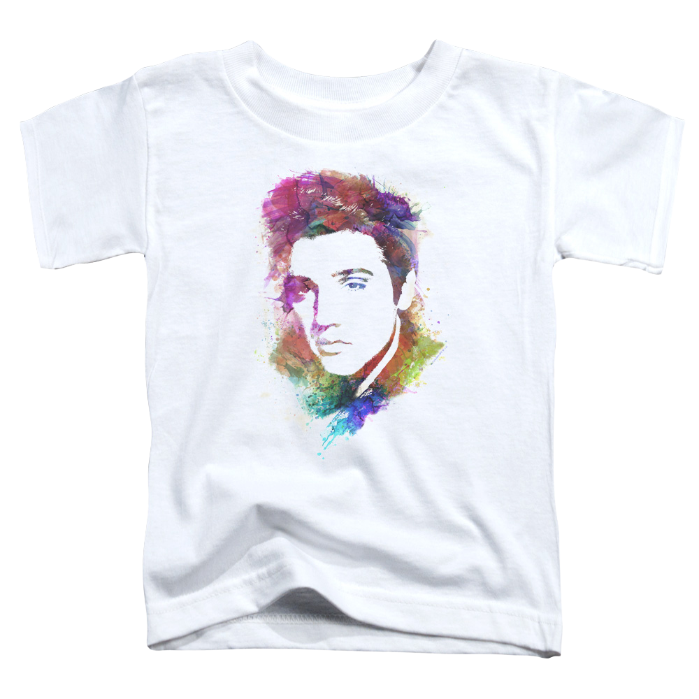 Elvis Presley Watercolor King - Kid's T-Shirt (Ages 4-7) Kid's T-Shirt (Ages 4-7) Elvis Presley   