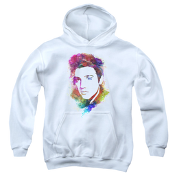 Elvis Presley Watercolor King - Youth Hoodie (Ages 8-12) Youth Hoodie (Ages 8-12) Elvis Presley   