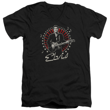 Elvis Presley Stars - Men's V-Neck T-Shirt Men's V-Neck T-Shirt Elvis Presley   