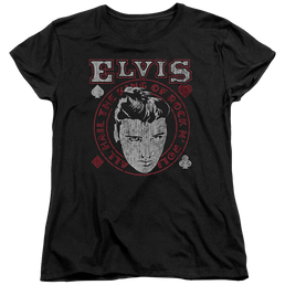 Elvis Presley Hail The King - Women's T-Shirt Women's T-Shirt Elvis Presley   