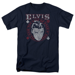 Elvis Presley Hail The King - Men's Regular Fit T-Shirt Men's Regular Fit T-Shirt Elvis Presley   