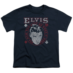 Elvis Presley Hail The King - Youth T-Shirt Youth T-Shirt (Ages 8-12) Elvis Presley   
