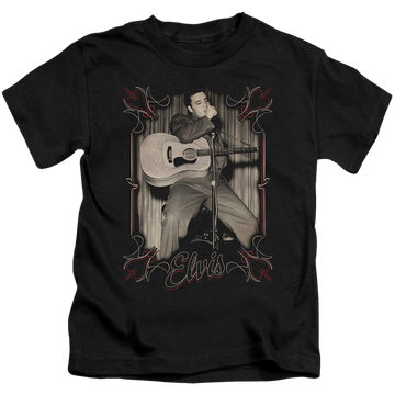 Elvis Presley Elvis Pinstripes - Kid's T-Shirt (Ages 4-7) Kid's T-Shirt (Ages 4-7) Elvis Presley   
