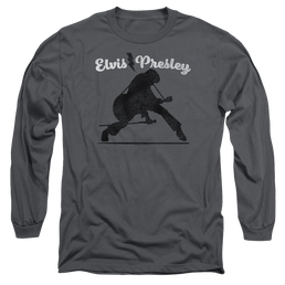 Elvis Presley Overprint - Men's Long Sleeve T-Shirt Men's Long Sleeve T-Shirt Elvis Presley   