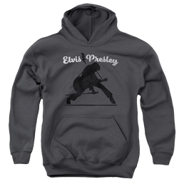Elvis Presley Overprint - Youth Hoodie Youth Hoodie (Ages 8-12) Elvis Presley   