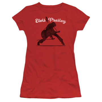 Elvis Presley Overprint - Juniors T-Shirt Juniors T-Shirt Elvis Presley   