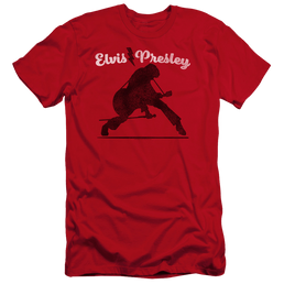 Elvis Presley Overprint - Men's Premium Slim Fit T-Shirt Men's Premium Slim Fit T-Shirt Elvis Presley   
