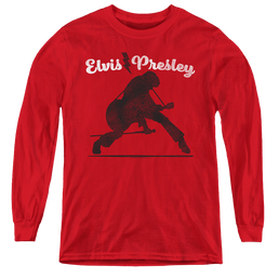 Elvis Presley Overprint - Youth Long Sleeve T-Shirt Youth Long Sleeve T-Shirt Elvis Presley   