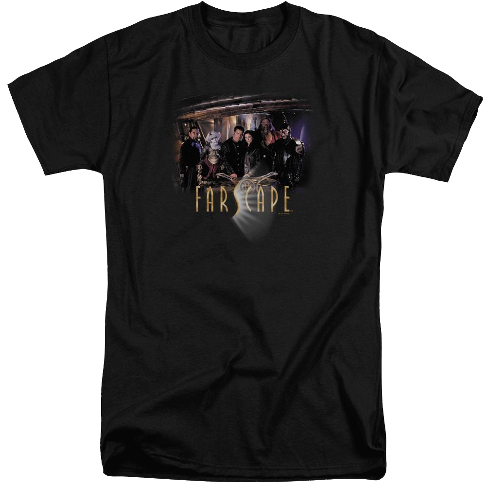 Farscape Cast - Men's Tall Fit T-Shirt Men's Tall Fit T-Shirt Farscape   