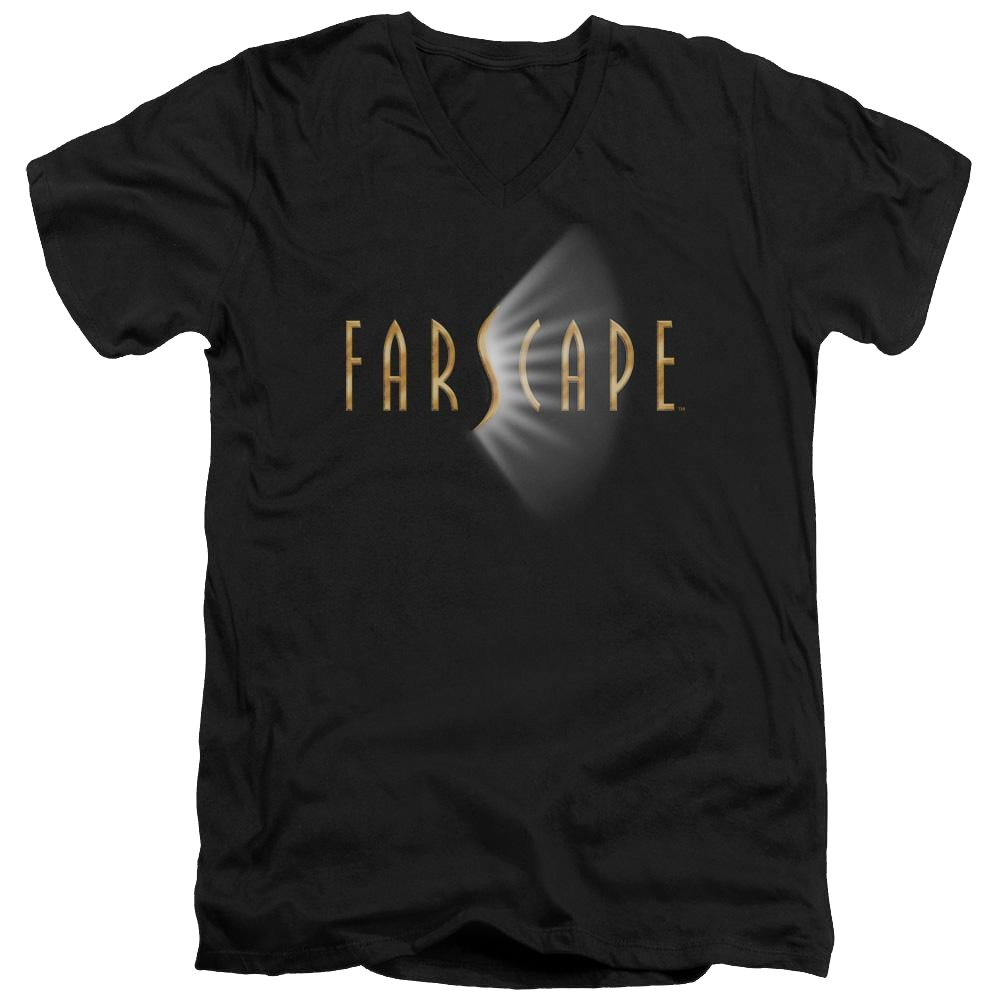 Farscape Logo - Men's V-Neck T-Shirt Men's V-Neck T-Shirt Farscape   