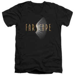 Farscape Logo - Men's V-Neck T-Shirt Men's V-Neck T-Shirt Farscape   