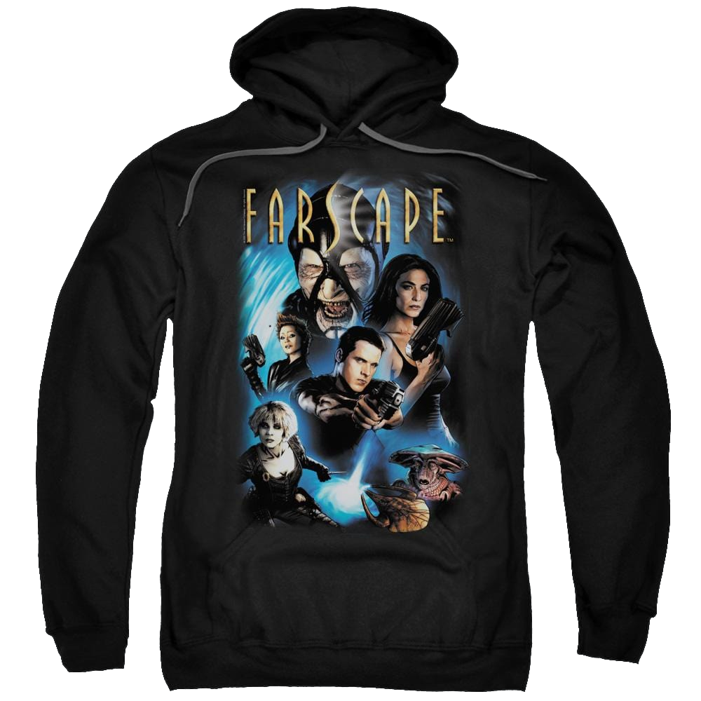 Farscape Comic Cover - Pullover Hoodie Pullover Hoodie Farscape   