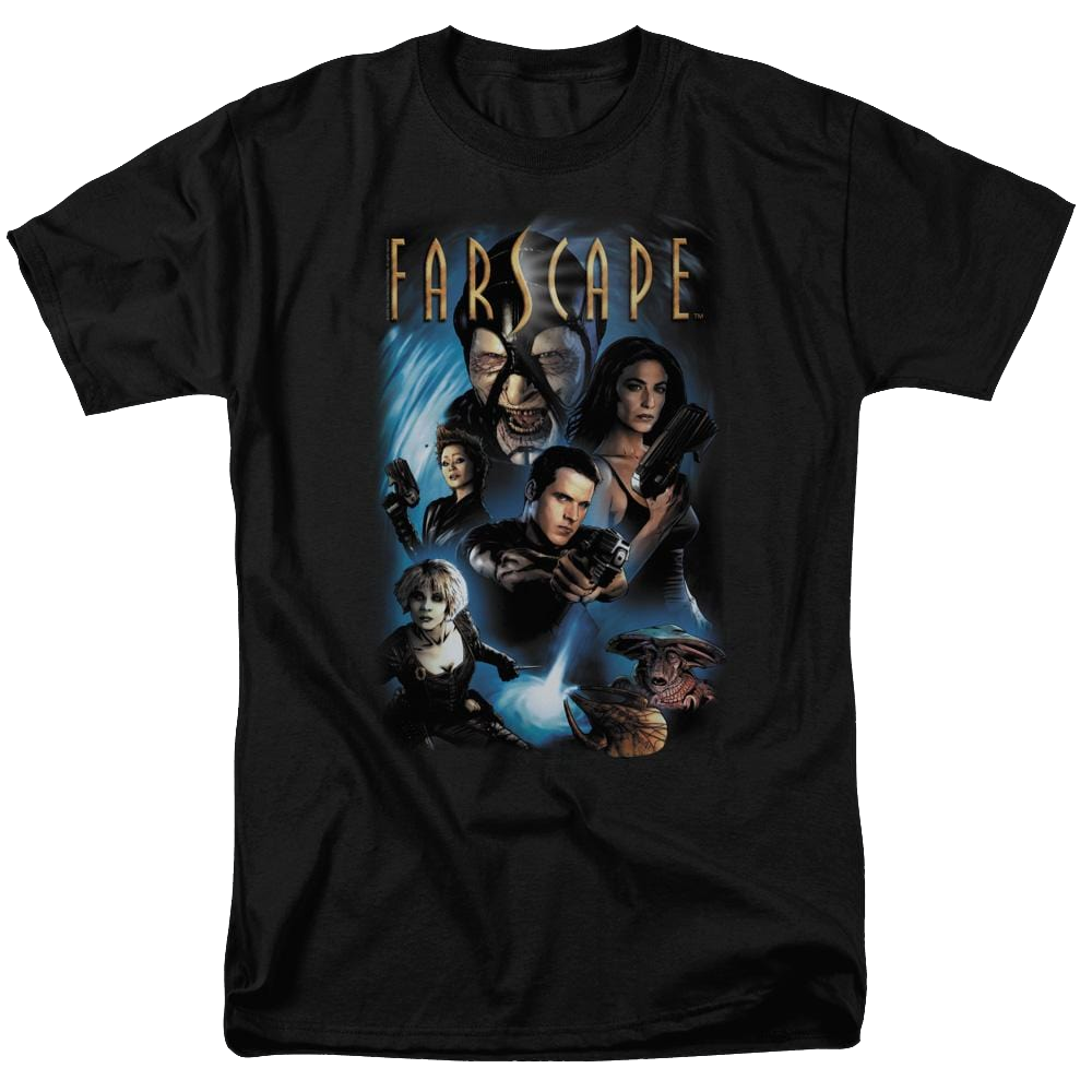 Farscape Comic Cover - Men's Regular Fit T-Shirt Men's Regular Fit T-Shirt Farscape   