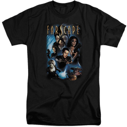 Farscape Comic Cover - Men's Tall Fit T-Shirt Men's Tall Fit T-Shirt Farscape   