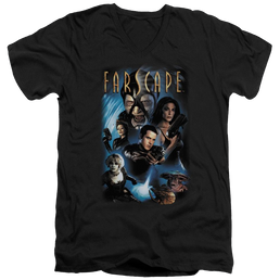 Farscape Comic Cover - Men's V-Neck T-Shirt Men's V-Neck T-Shirt Farscape   