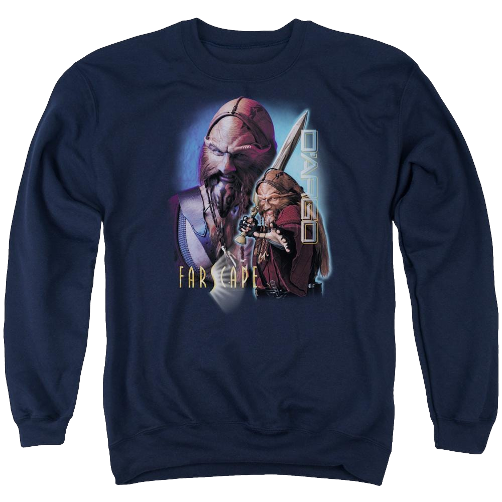 Farscape D'argo - Men's Crewneck Sweatshirt Men's Crewneck Sweatshirt Farscape   