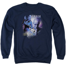 Farscape Zhaan - Men's Crewneck Sweatshirt Men's Crewneck Sweatshirt Farscape   