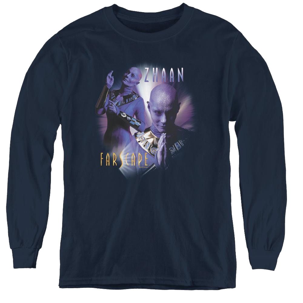 Farscape Zhaan - Youth Long Sleeve T-Shirt Youth Long Sleeve T-Shirt Farscape   