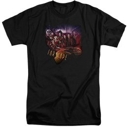 Farscape Graphic Collage - Men's Tall Fit T-Shirt Men's Tall Fit T-Shirt Farscape   