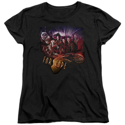 Farscape Graphic Collage - Women's T-Shirt Women's T-Shirt Farscape   