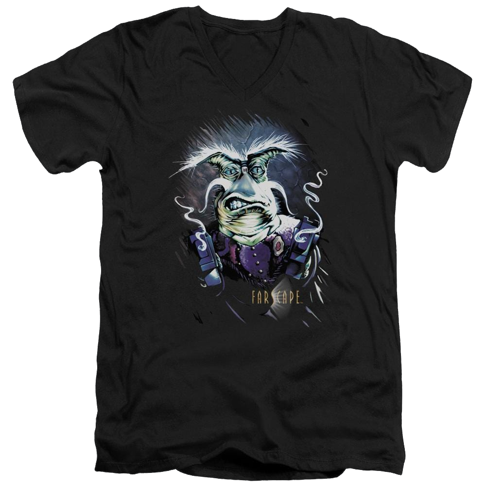 Farscape Rygel Smoking Guns - Men's V-Neck T-Shirt Men's V-Neck T-Shirt Farscape   