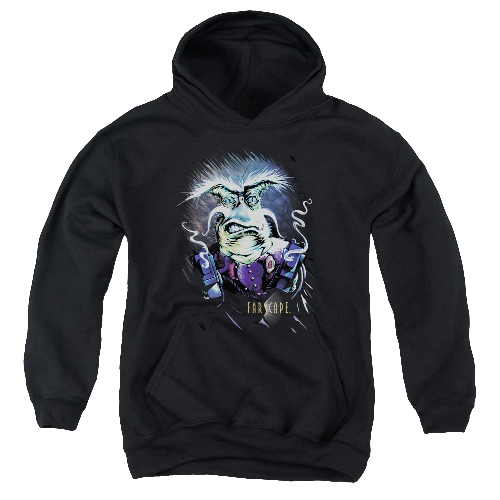 Farscape Rygel Smoking Guns - Youth Hoodie Youth Hoodie (Ages 8-12) Farscape   