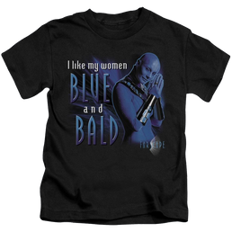Farscape Blue And Bald - Kid's T-Shirt (Ages 4-7) Kid's T-Shirt (Ages 4-7) Farscape   