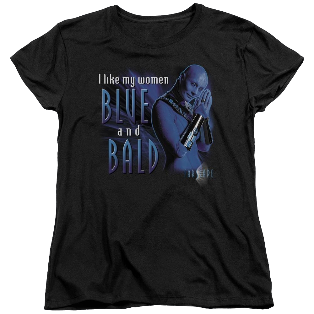 Farscape Blue And Bald - Women's T-Shirt Women's T-Shirt Farscape   