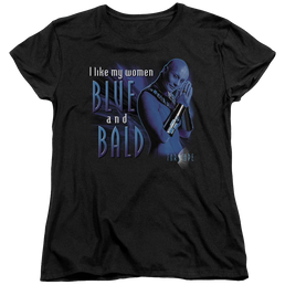 Farscape Blue And Bald - Women's T-Shirt Women's T-Shirt Farscape   