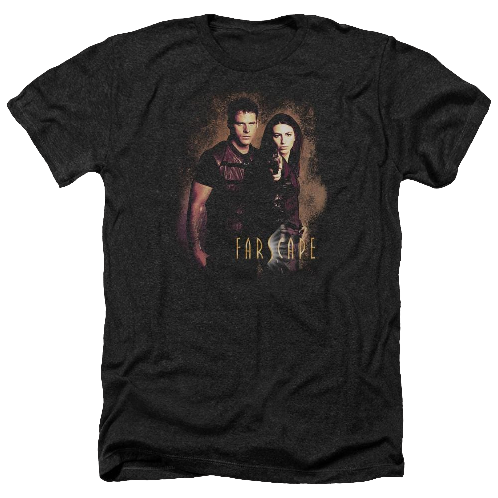 Farscape Wanted - Men's Heather T-Shirt Men's Heather T-Shirt Farscape   