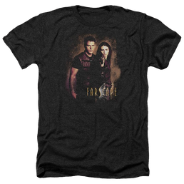 Farscape Wanted - Men's Heather T-Shirt Men's Heather T-Shirt Farscape   