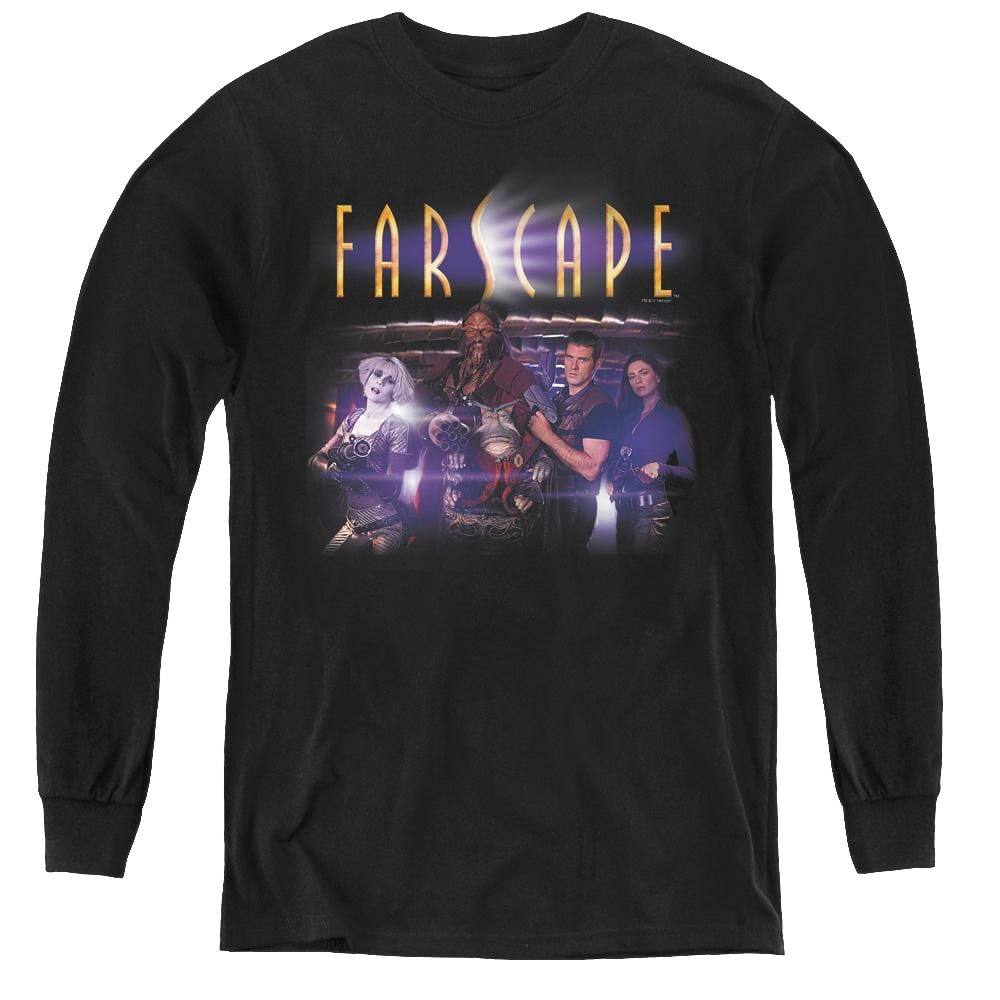 Farscape Flarescape - Youth Long Sleeve T-Shirt Youth Long Sleeve T-Shirt Farscape   