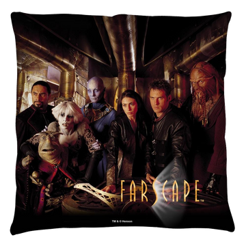 Farscape Crew throw pillow